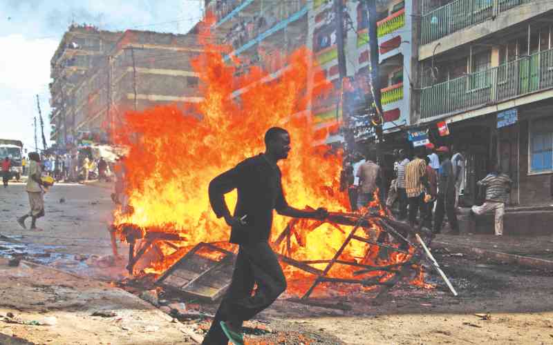 No election is worth the blood of a Kenyan