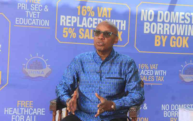 Jimmy Wanjigi: Ruto has created a 'fake economy' built on debt and excessive taxation