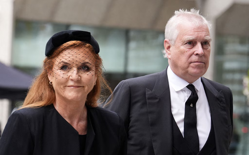 Prince Andrew steps out with ex-wife Sarah Ferguson in rare appearance, decades after divorce