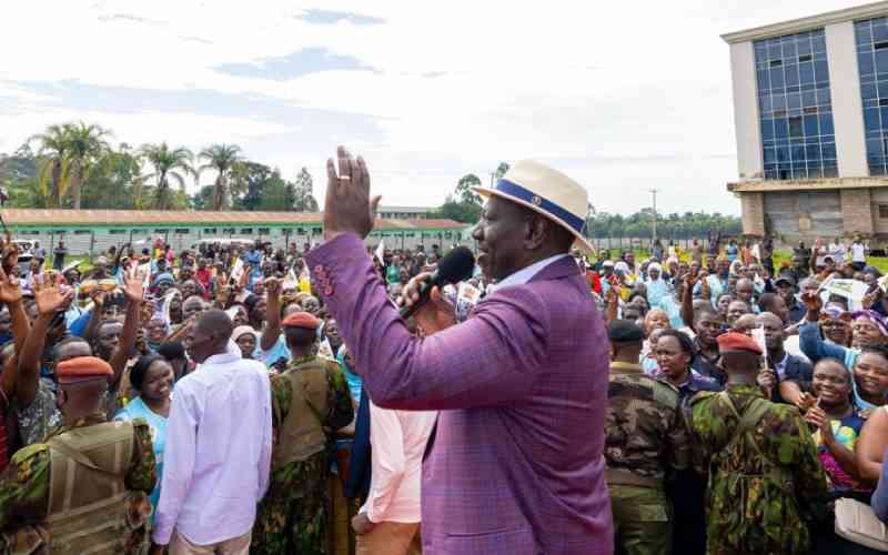 Ruto defends his record amid criticism