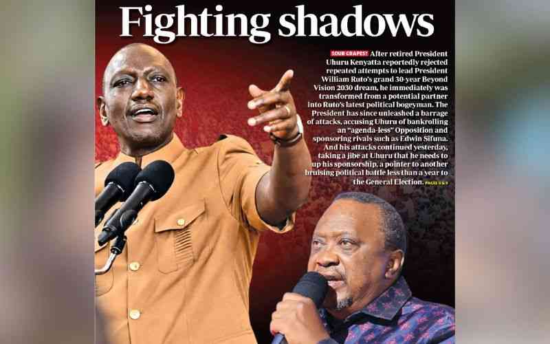 Inside Ruto's failed plan to rope in Uhuru in Vision 2060 plan