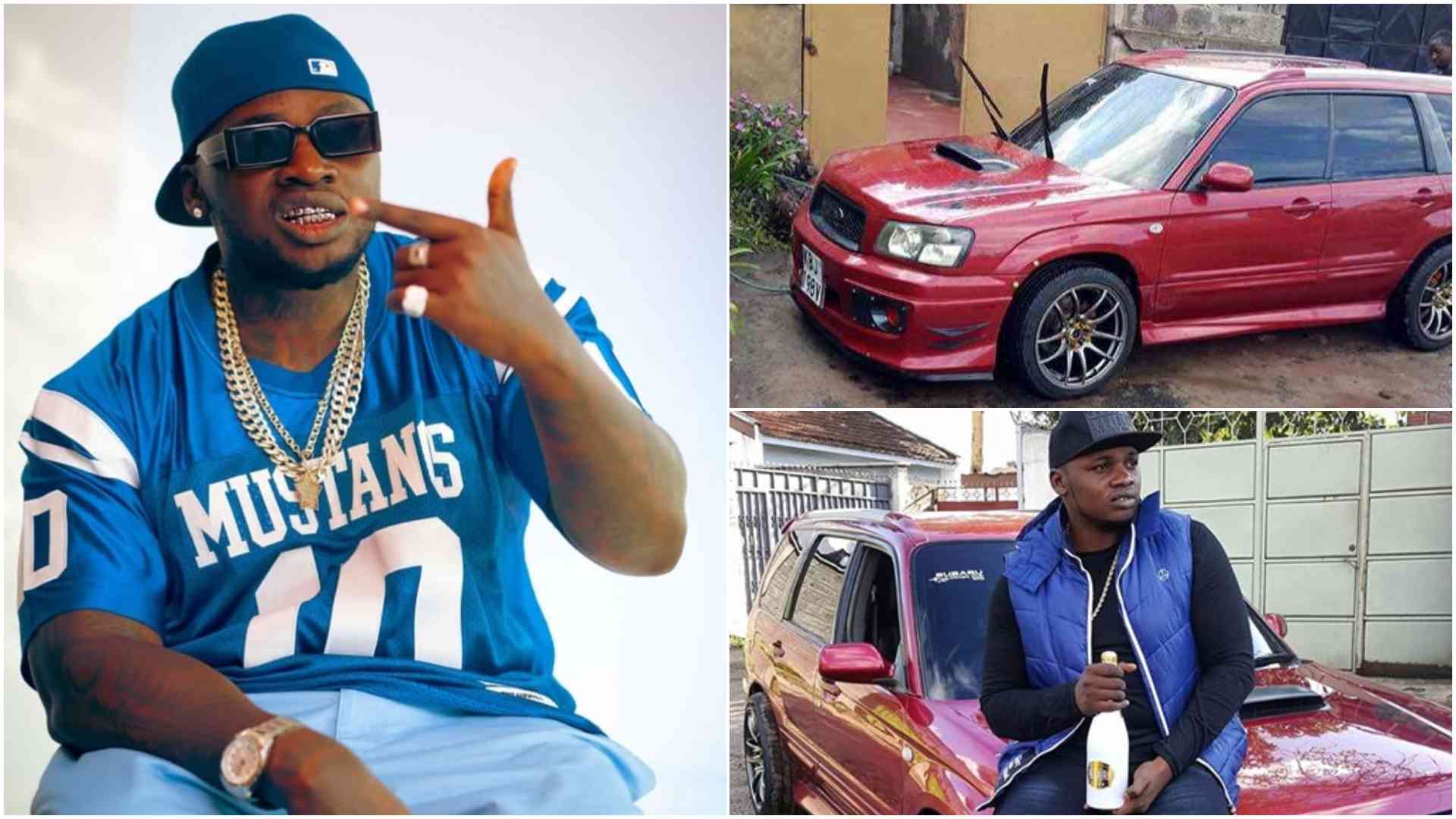 Why Khaligraph Jones wants his old red Subaru Forester back