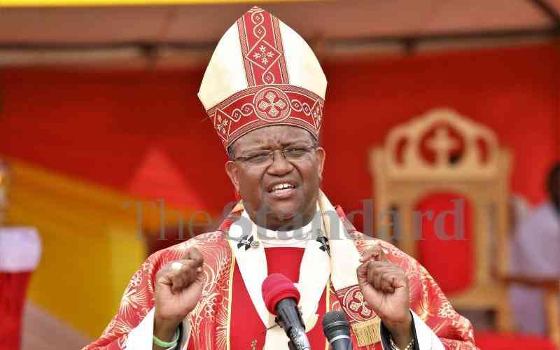 "Arrogant, rough, insulting and imposing," Archbishop Muheria on Ruto's leadership
