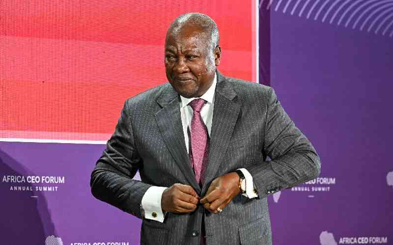 Ghana president tells firms to pump oil 'like there's no tomorrow'