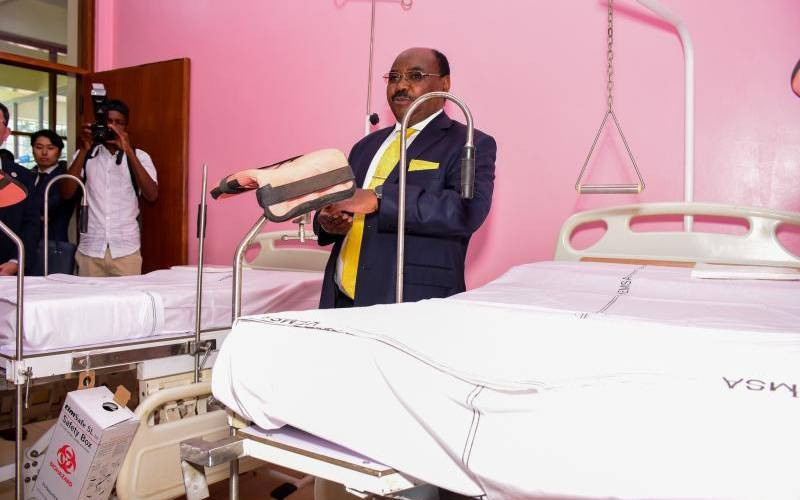 Nyeri County opens new 35-bed capacity maternity hospital