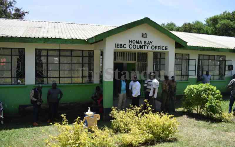 IEBC sacks officials for meeting aspirants in Ndhiwa