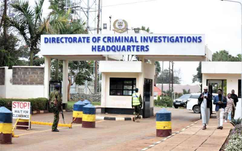 DCI officer dies by suicide after shooting self