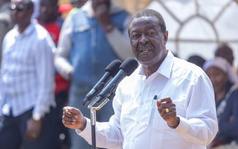 Mudavadi urges church to champion unity among Kenyans