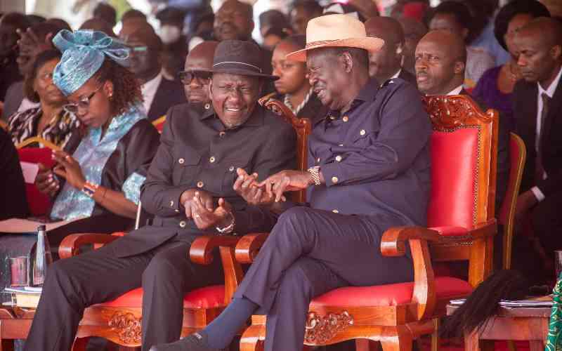 Promises galore as Ruto, Raila bid to strengthen union