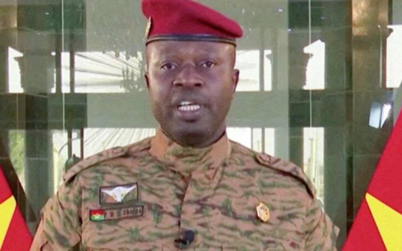 Burkina Faso transitional President Paul-Henri Damiba ousted in army revolt