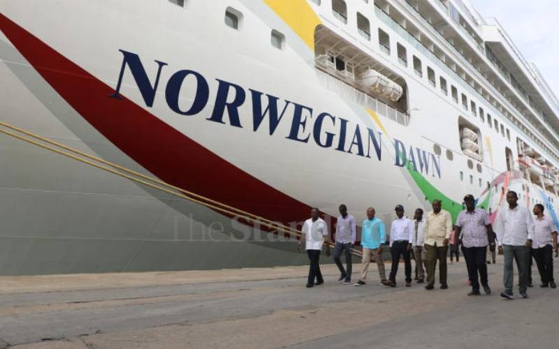 Good tidings as cruise ship docks in Mombasa with 3,000 tourists