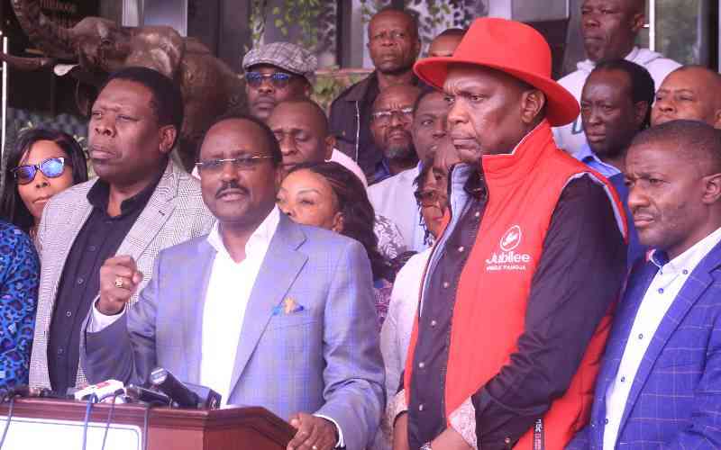 Kalonzo salutes Gen Z's for ensuring sanity in leadership