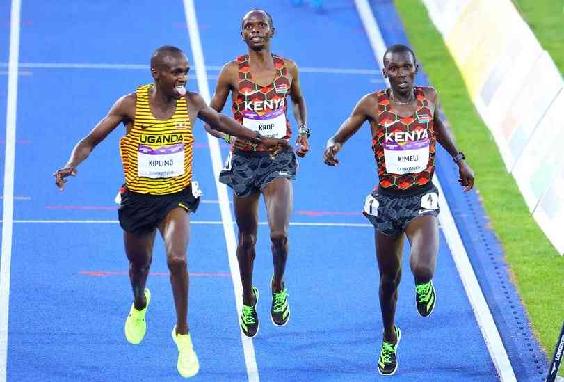 Kimeli and Krop win silver and bronze for Kenya in 5000m final