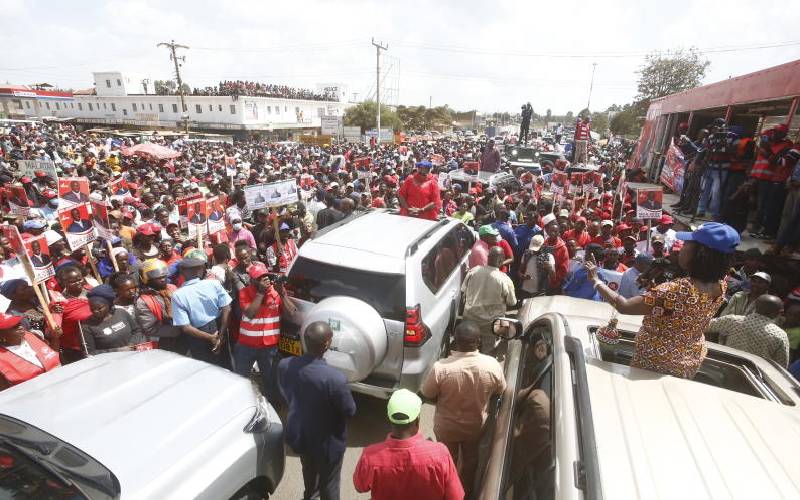 Vote for leaders of integrity, Martha Karua tells Mount Kenya