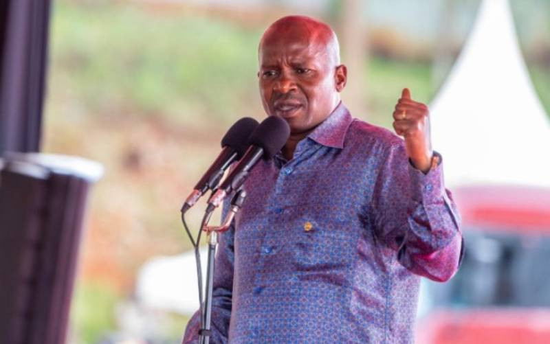 DP Kindiki asks opposition to keep off government development agenda