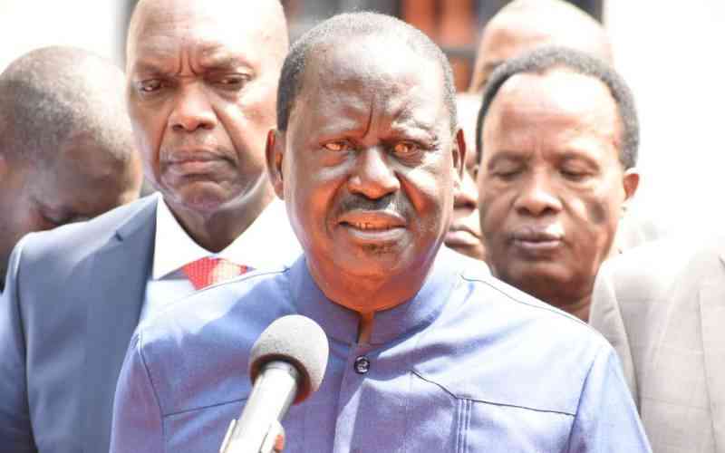 Raila Odinga backs 'one man one shilling' call
