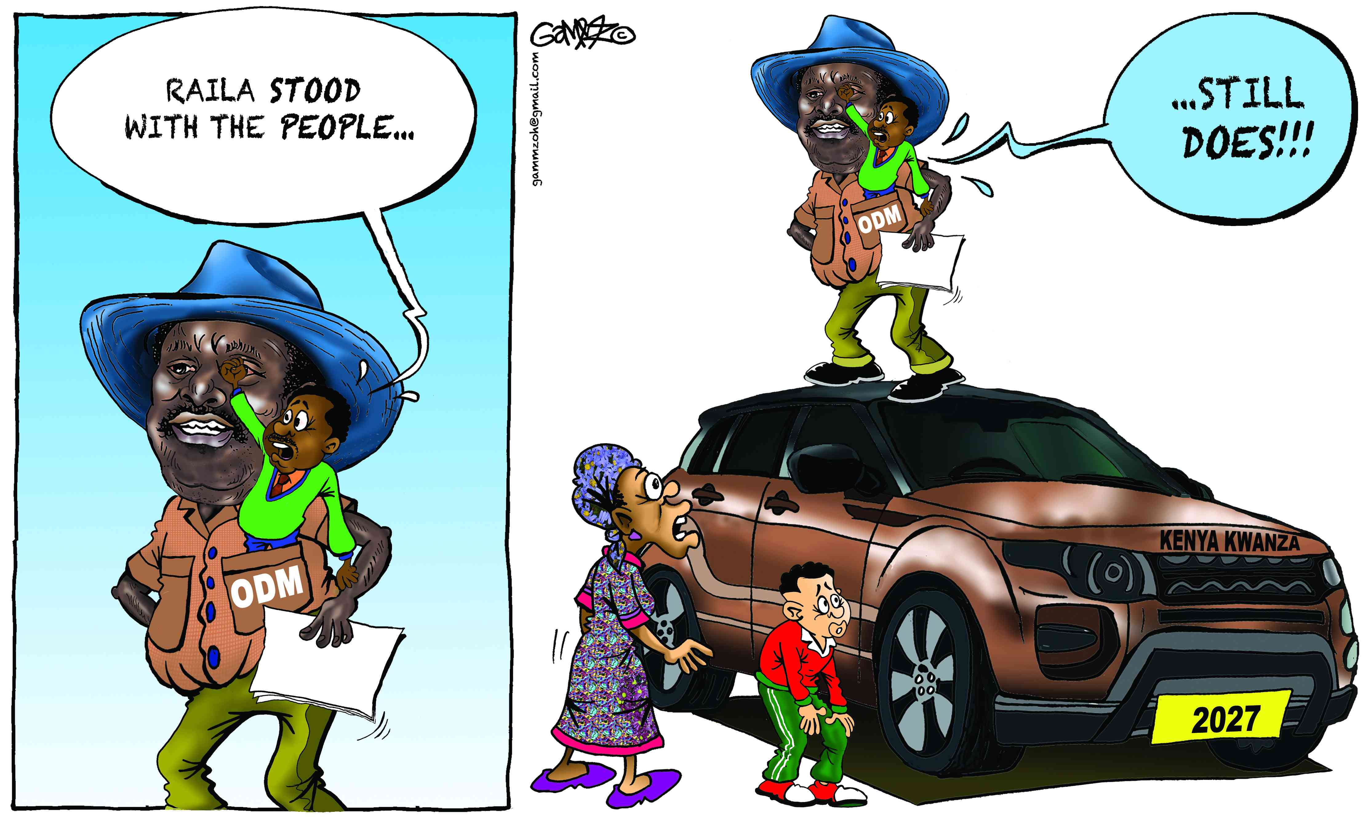 Raila, the betrayer...