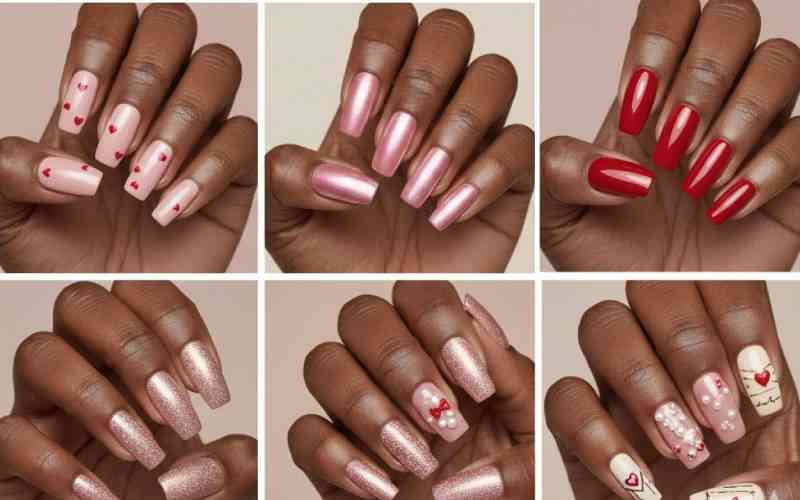 From cherry red to love letters: This season's most romantic nail ideas