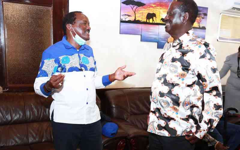 In 2027, Raila Odinga and Nyanza will repay Kalonzo Musyoka's debt