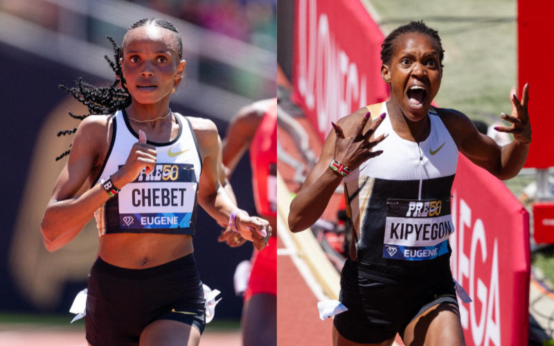 Faith Kipyegon, Beatrice Chebet: Undisputed golden track queens who fly Kenyan flag high