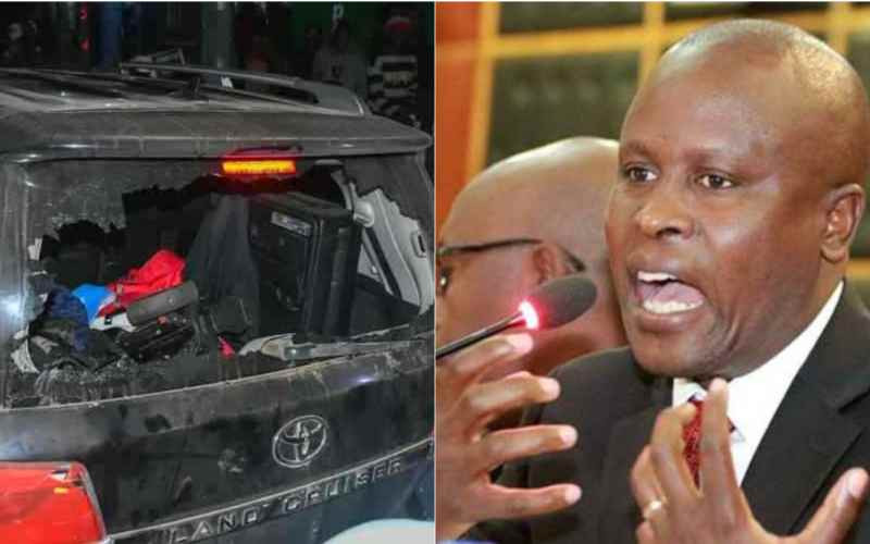 Kega reports to police day after alleged attack in Ol Joro Orok