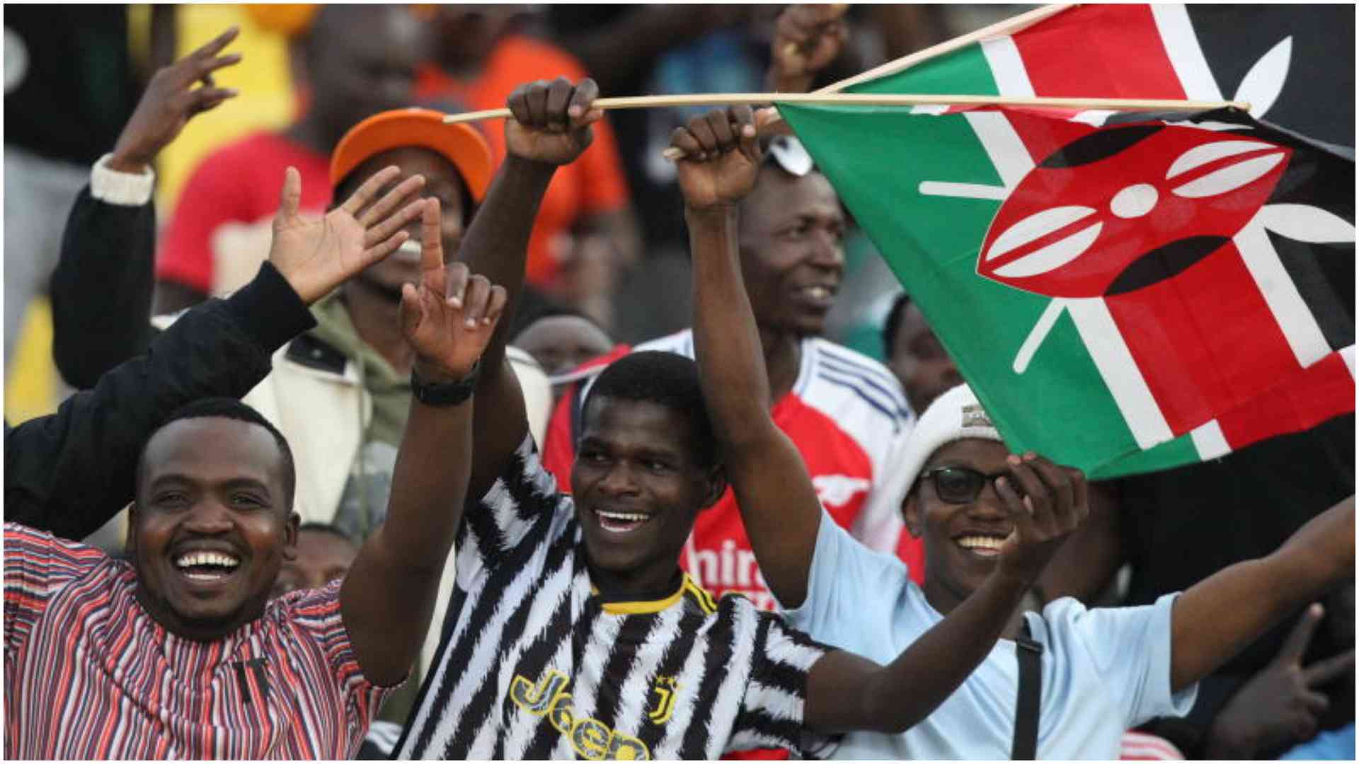 6 giant screens set up for ticketless fans to watch Harambee Stars vs Zambia showdown