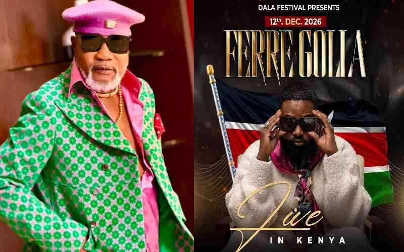 Koffi Olomide, Ferr Gola set to light up Nairobi