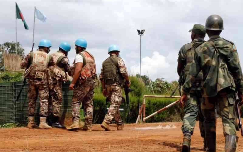 Eight UN Peacekeepers in DR Congo detained over sexual abuse claims