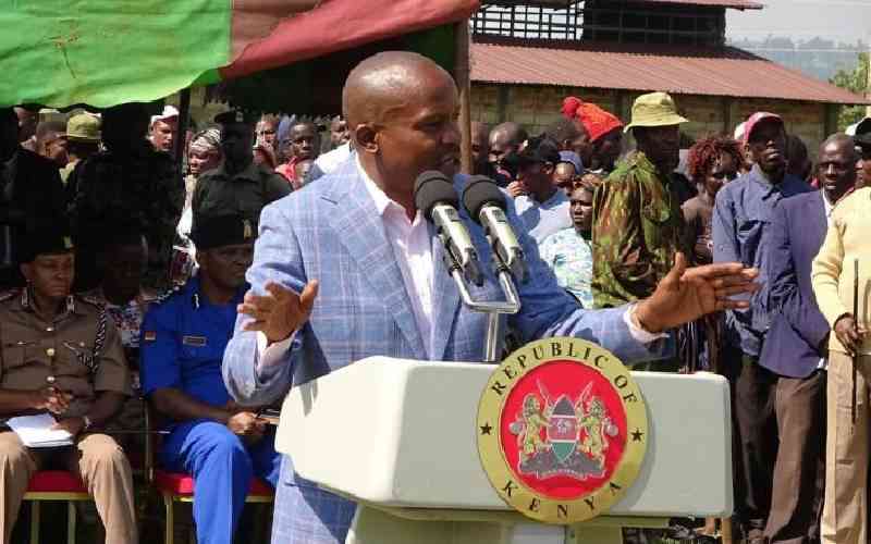 Kindiki warns politicians against inciting the masses to violence