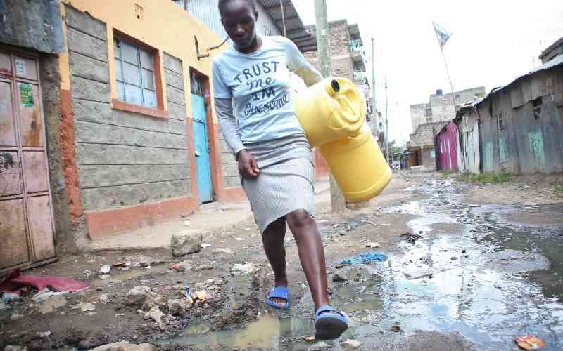 Fear of diseases outbreak as Kayole residents demand fixing of broken sewage