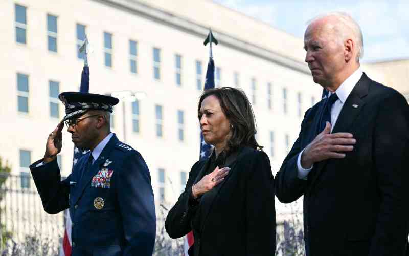 Trump and Harris attend 911 memorial after brutal debate