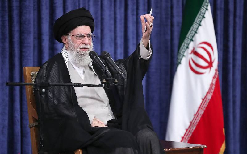 Khamenei says Israel war meant to 'overthrow system' in Iran