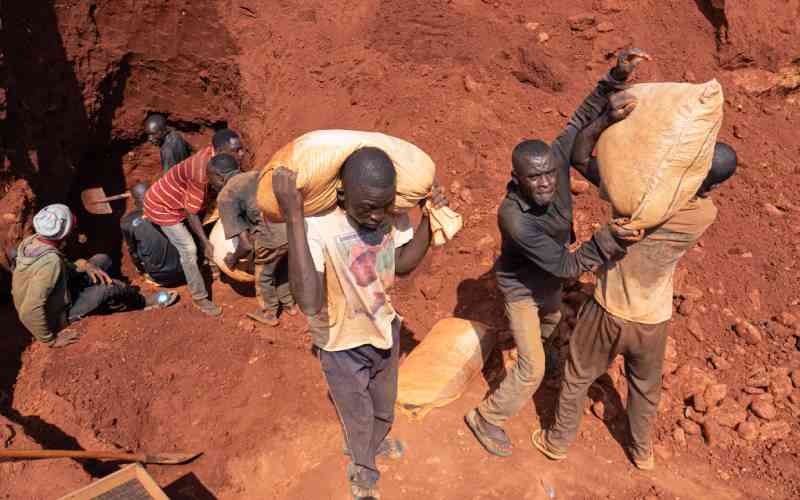 DR Congo mine collapse kills at least 32, says official