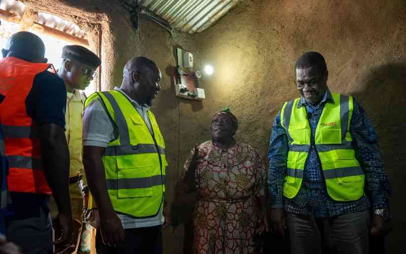 Kakamega's Sikuli Market gets power as government targets 40,000 households