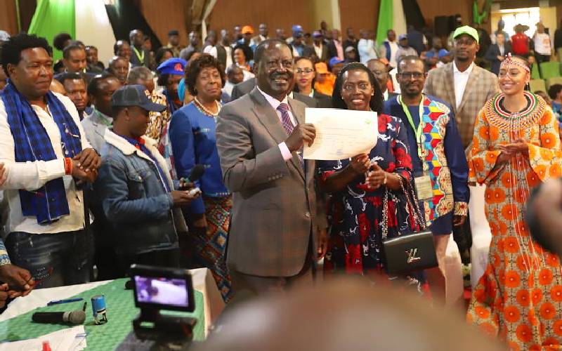 Raila Odinga's clearance by IEBC to contest best chance for top job