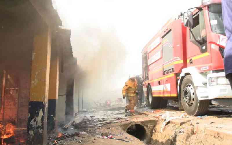 Seven residents burnt to death and scores injured in Pumwani night fire