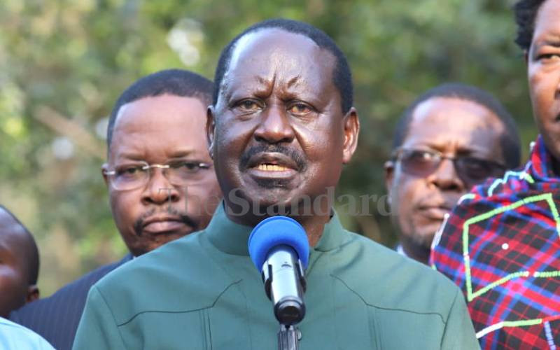 Inside Raila's list of demands that may derail talks