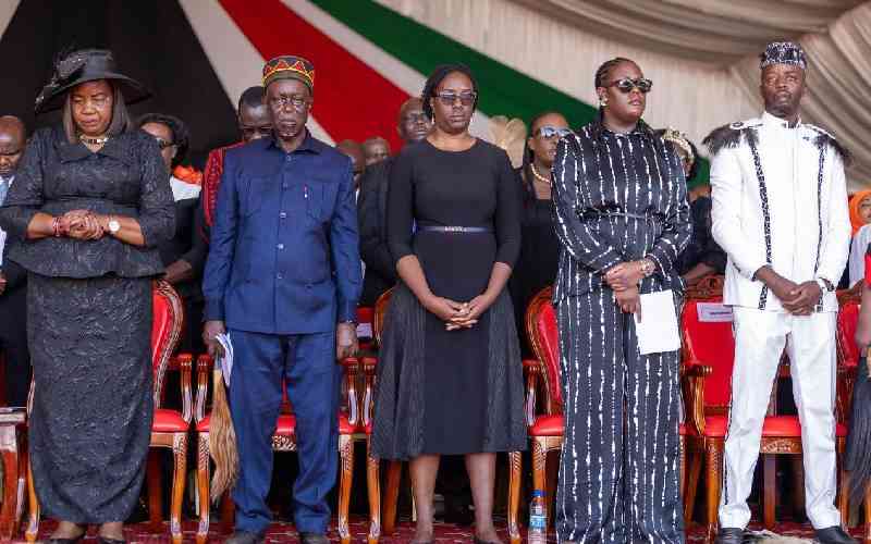 'He gave us Easter in August': Light moments as Odinga family eulogises Raila