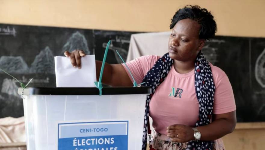 Togo's ruling party wins majority in legislative election