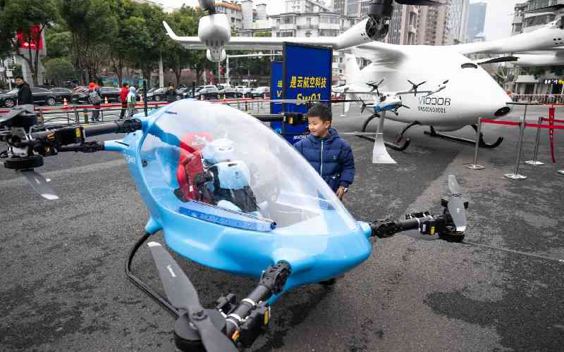 New "air taxis" debut in central China as nation accelerates low-altitude drive