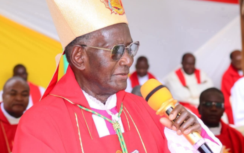 Former Kakamega Bishop Philip Sulumeti dies aged 88