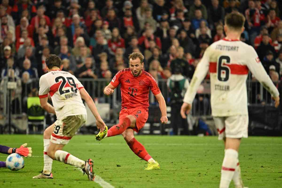 Harry Kane hat-trick sends Bayern top past Leipzig in Bundesliga