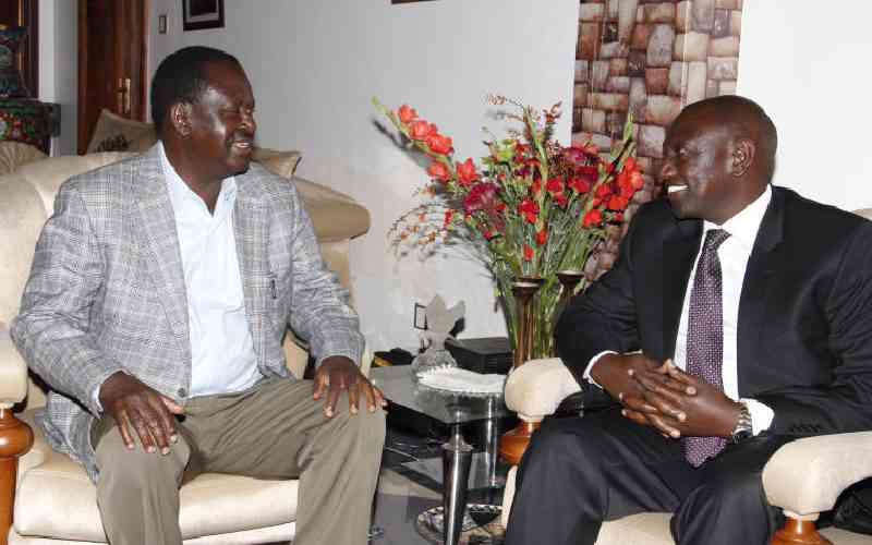 William Ruto and Raila Odinga were once great friends