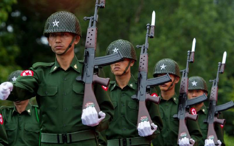 Myanmar junta confirms troops 'withdrawn' from positions in trade hub