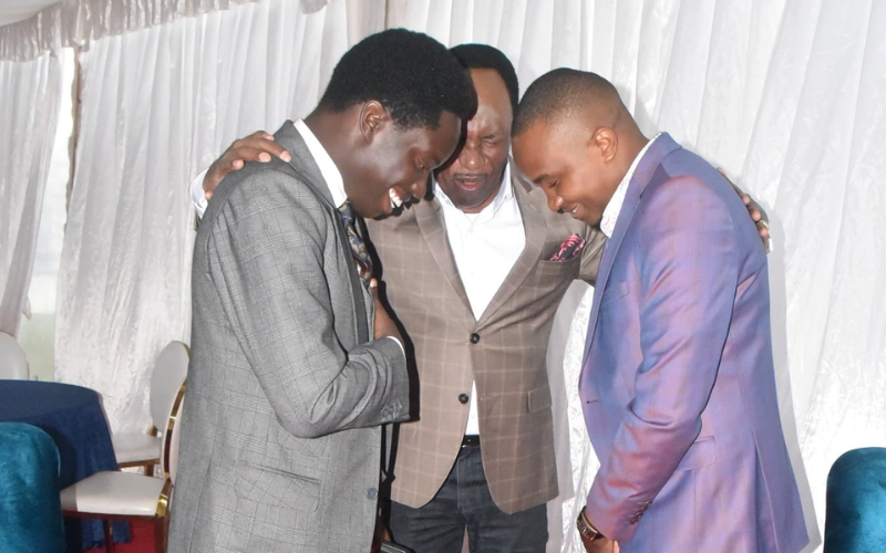 Ezekiel Mutua prays for Morara Kebaso, Kasmuel McOure amid backlash over alliance