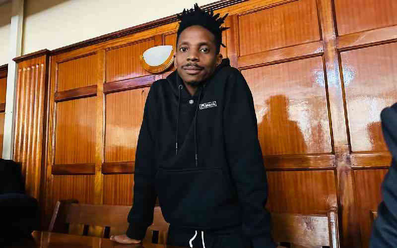 Eric Omondi, seven others freed on bond over Moi Avenue traffic obstruction