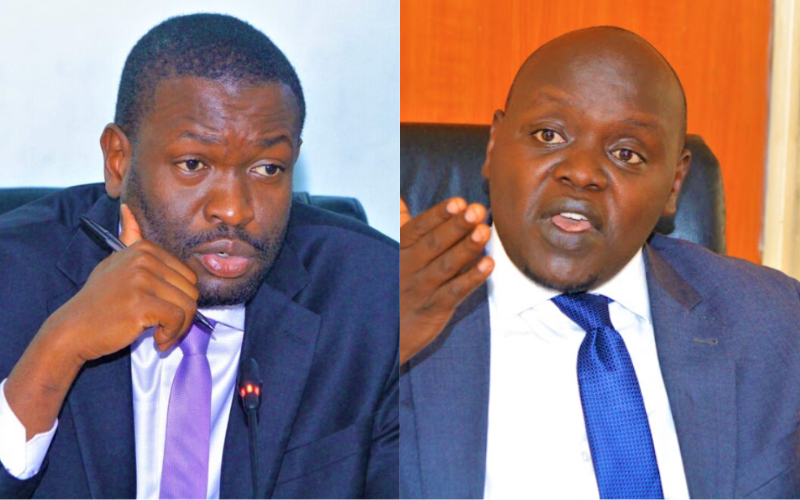 Senators Sifuna, Cherargei fiercely clash in Parliament over 'Tutam' slogan