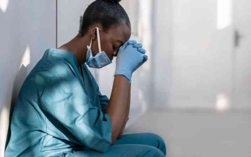 43 of healthcare workers in Kenya report depression symptoms, New study shows