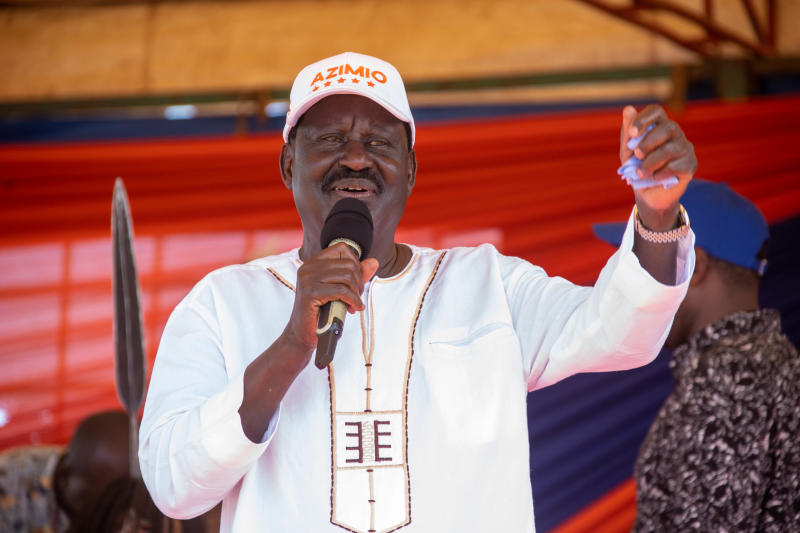 Raila, politicians aren't leaving Azimio because they are happy