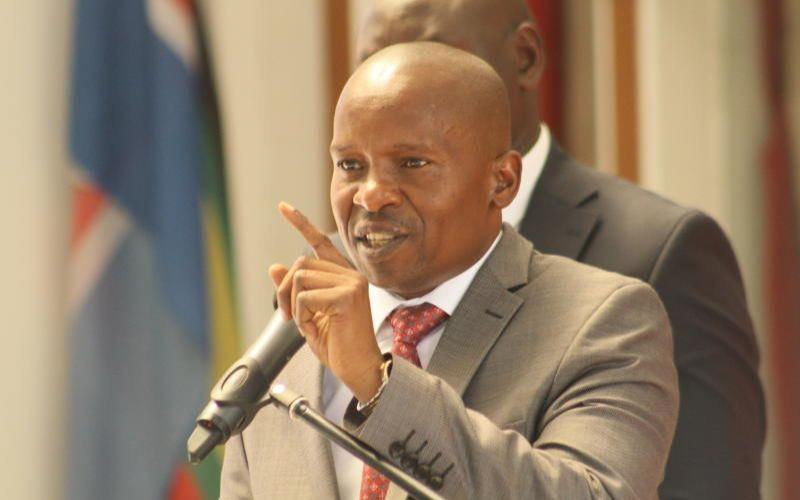 Surrender illegal firearms or face the consequences, Kindiki warns